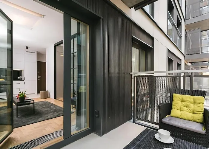 公寓 Golden - Mennica Residence, 1-bedroom In Center#140 华沙